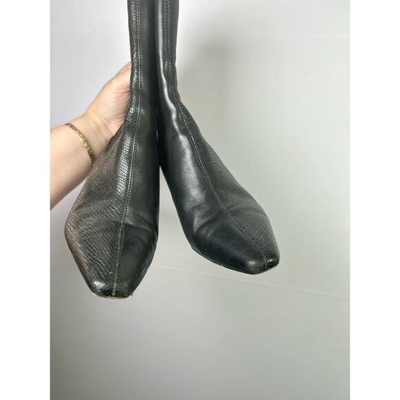 Sam Edelman Sammie Leather Pointed Toe Pull On Ankle Boots 6.5 - Picture 3 of 9